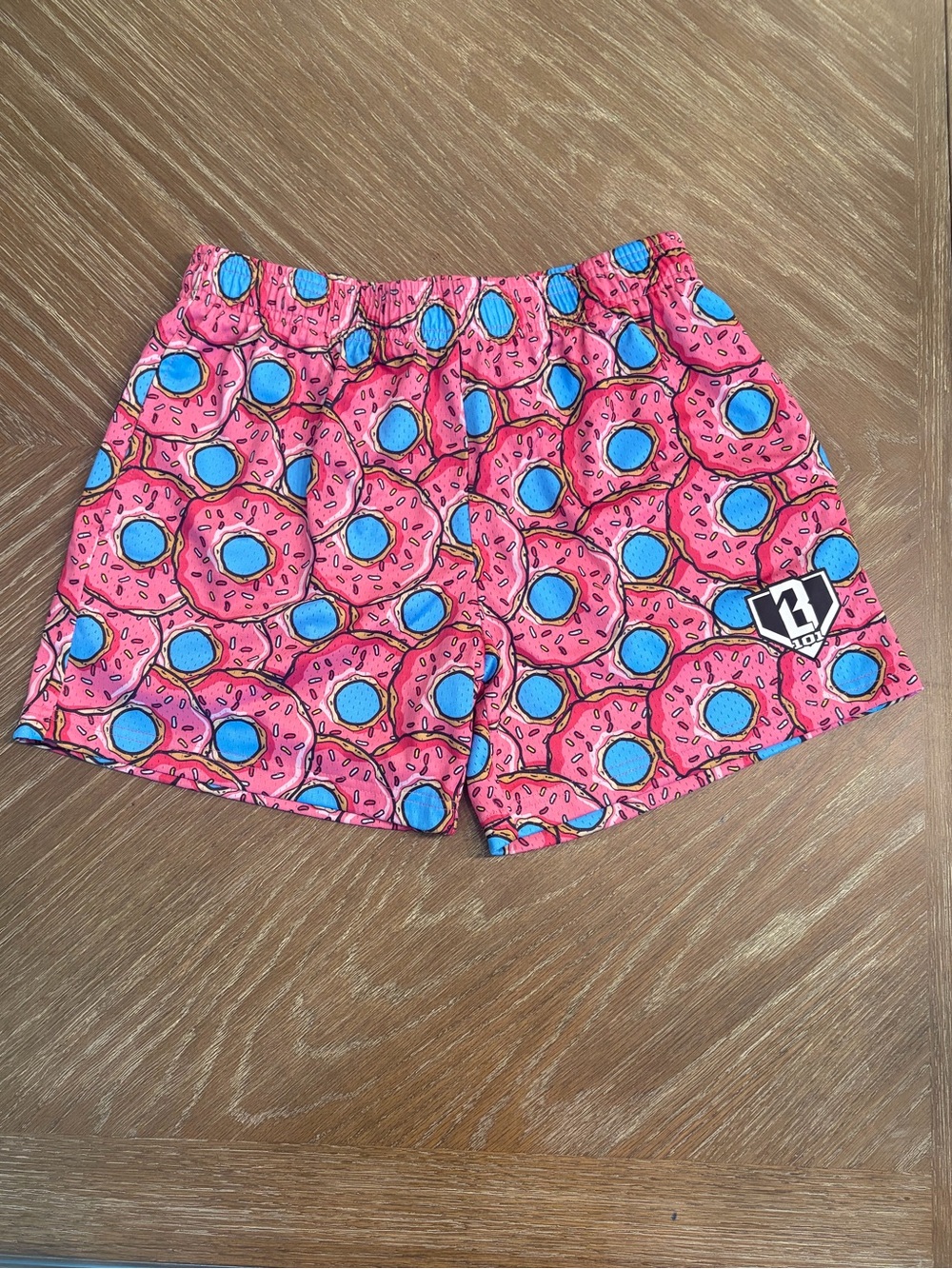 Baseball Lifestyle 101 Strawberry Donut Shorts